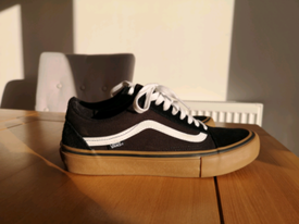 all black vans size 8